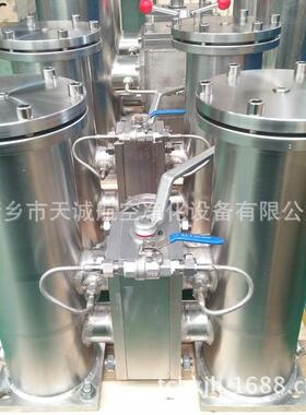 双筒润滑油滤油器过滤器厂家DN25 流量150L/min压力1Mpa