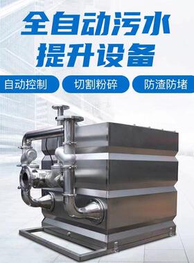 双泵反冲洗污水提升器生活排污提升设备静音节能污水处理设备