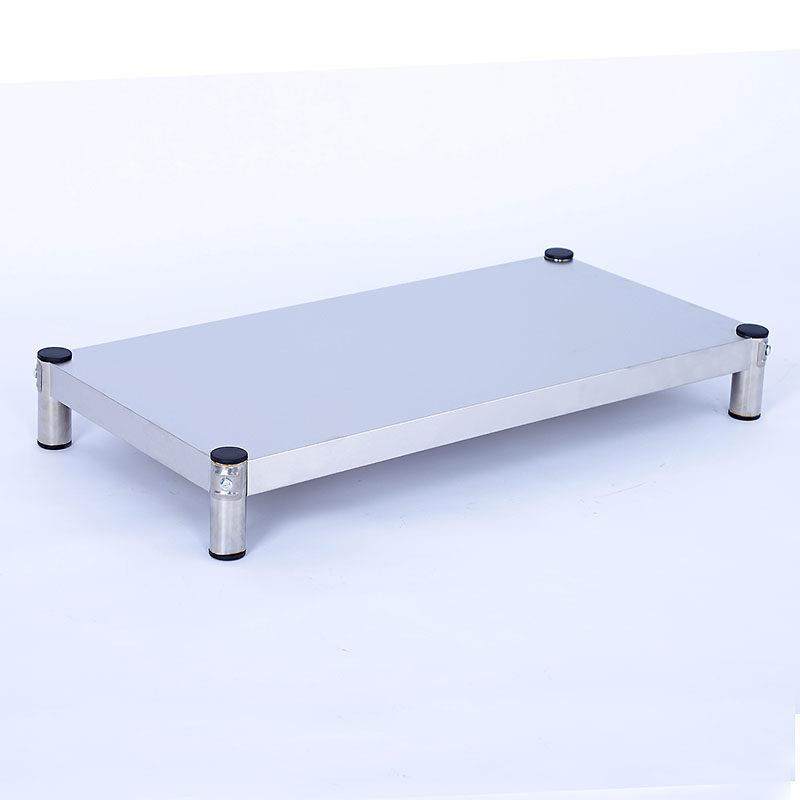 1层不锈钢家用小货架厨房置物架落地增高支架矮架子灶台盖板架子,淘宝优惠券,粉丝福利购,淘宝优惠卷