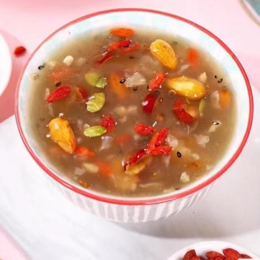 西域皇后燕窝坚果银耳羹冲泡即食红枣藕粉营养代餐饱腹休闲速食