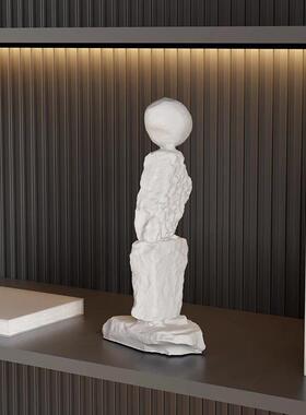 创石桌来运转抽意简约风酒柜书室内家象具陈列装饰品4234摆件