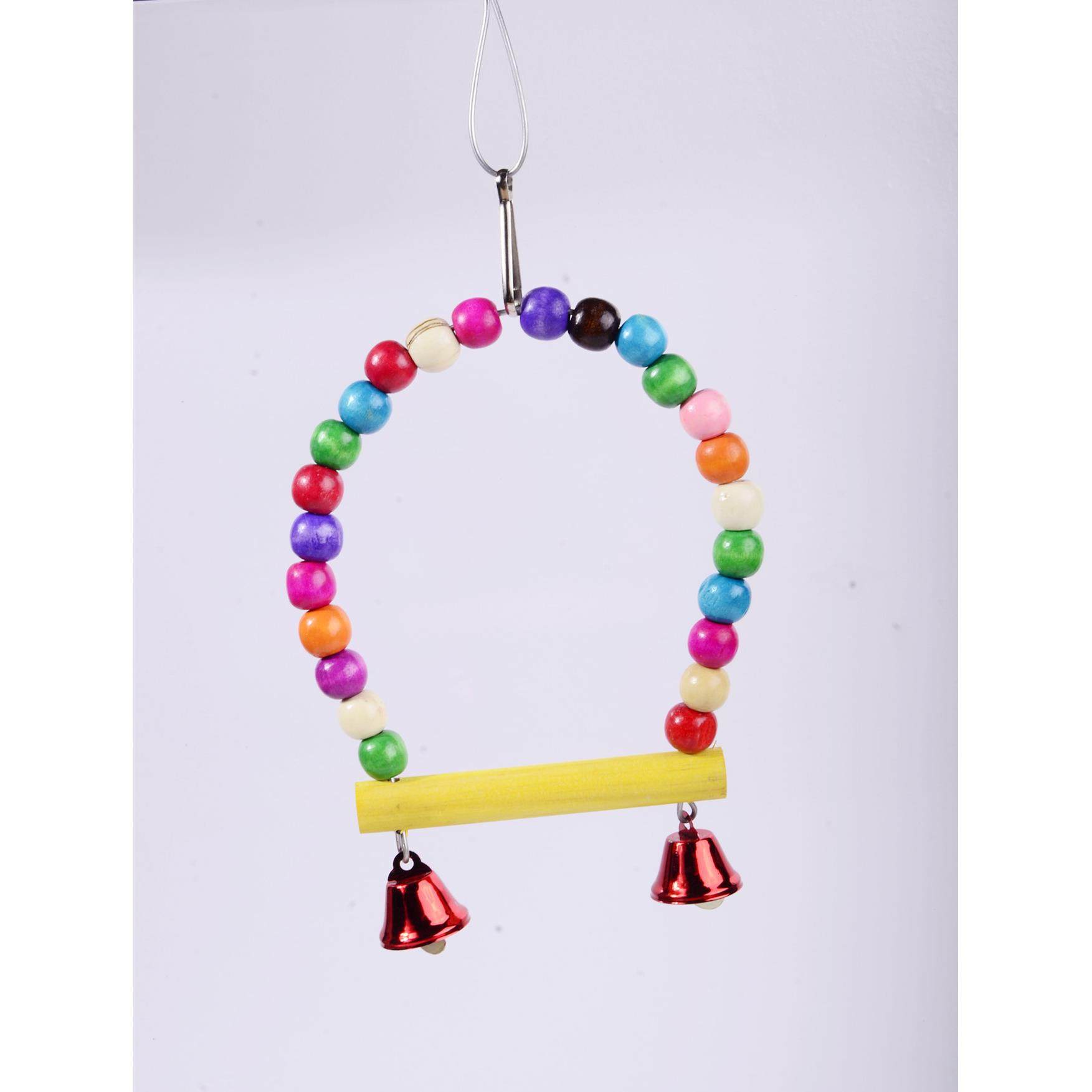 中小型鹦鹉玩具 鸟用品 彩色秋千 鸟笼站架 鹦鹉玩具,淘宝优惠券,粉丝福利购,淘宝优惠卷