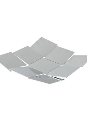 现代简约样板房客厅茶几软楼饰间品不装锈钢果GD-A1021盘售处收纳