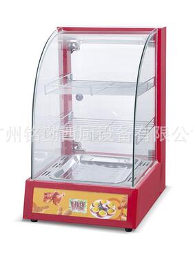 铭锋3P三层3盘电热弧形保温柜 食物保温柜 展示柜 售卖柜 商用