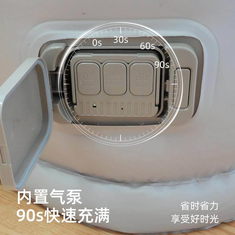 脚踏式自动充气沙发户外露营气垫沙发便携易收纳沙发露营充气沙发
