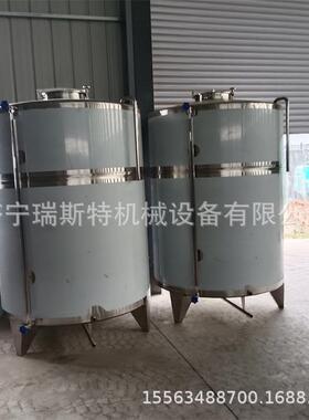 304立式白钢储酒设备梅子酒果酒储存容器酒厂原浆不锈钢储存罐