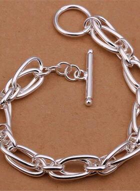 Wholesale for Men Women Chain 925 Sterling Silver Bracelets
