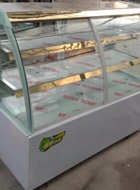 蛋糕柜弧面直角台式推拉门冷藏展示柜甜品保鲜柜水果饮料蛋糕店