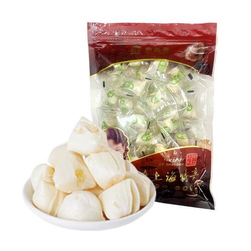 红松松子仁屋里香薄荷松仁粽子糖250g上海传统特产休闲糖果食 - 图3