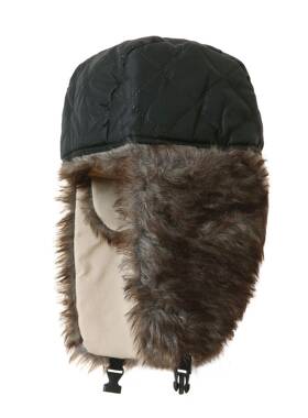 Synthetic Faux Fur Trapper Hat Fashionable Aviation Style