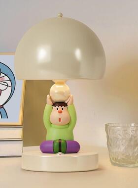 新款胖虎创意台灯摆件卧室客厅艺术摆件车载摆件儿童房台灯