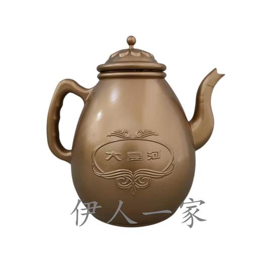 Ручная стирка этнических принадлежностей для поклонения, домашняя кастрюля для мытья посуды, бутылка для супа, маленький чайник