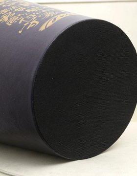 欧式皮革垃圾桶家用客厅覆古无盖收纳筒饭店卧室酒吧装饰时尚纸篓