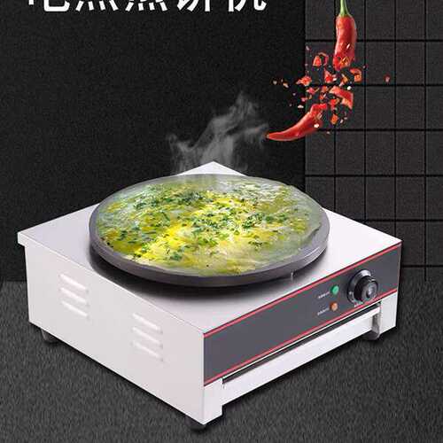 厂家直销商用电热班戟炉烙饼机自动煎饼果子机器圆形可丽饼机千层 - 图2