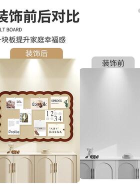 照片墙毛毡板墙贴背景板组合相框墙面装饰创意软木墙板相片展示墙