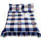 2025 new princess style bed skirt single piece bed cover dustproof four season bed cover with skirt edge cotton bed skirt sheet