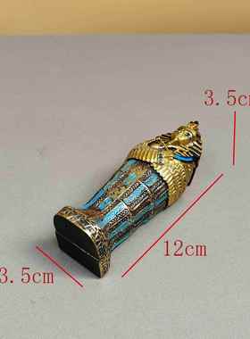 埃及木乃伊主题家居装饰品摆件法老道具尼罗河工艺品树脂摆件