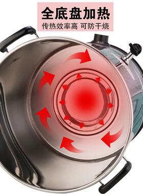 电热烧水桶自动控温加热不锈钢烧水大容量保温一体桶杀鸡鸭烫水桶