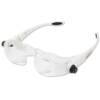 Head-mounted magnifying glass glasses for the elderly to read books and newspapers, clocks for mobile phone and computer repair, portable identification number