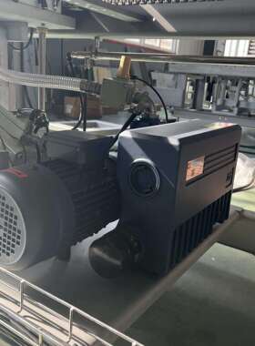 众德真空泵V0100精雕机气泵真空移动负压系统2.2KW油式旋片泵