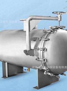 卧式大通量大流量精密保安过滤器304不锈钢316L快开法兰式工业用
