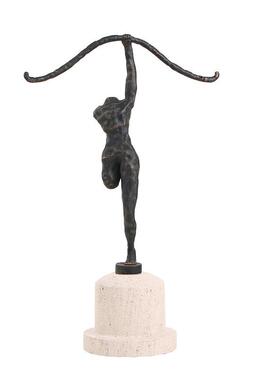 件现代PZ1153简约创处意金属大理石抽象摆样板房楼售桌面电视柜工