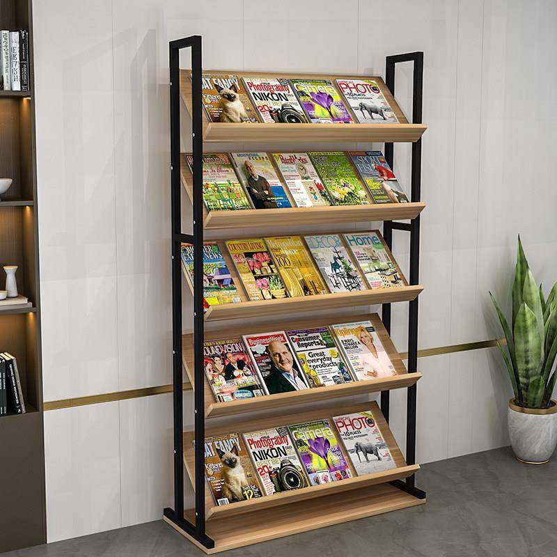 报纸报刊架杂志多层置物架宣传册资料展示架文件书报收纳架陈列架,淘宝优惠券,粉丝福利购,淘宝优惠卷