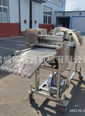 连续式浸浆机鱼排鸡块浸浆裹浆设备商用肉制品浸浆设备厂家直供
