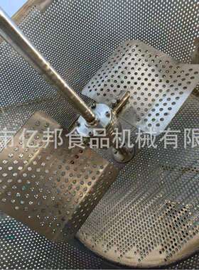 电加热油炸机 锅巴连续油炸设备 瓜子仁油炸机  配自动进出料装置