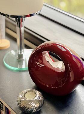 代术艺感纸巾纸盒酒店LOW书房客厅玄关桌面摆件高级感抽盒手提现