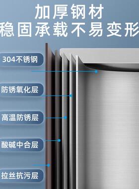 304不锈钢拖把池落地式商用不锈钢墩布池子大号户外庭院一体水槽