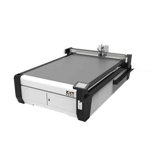 振动刀切割机印花地毯裁料机EVA地垫PVC布皮革裁片机震动刀切割机 - 图3