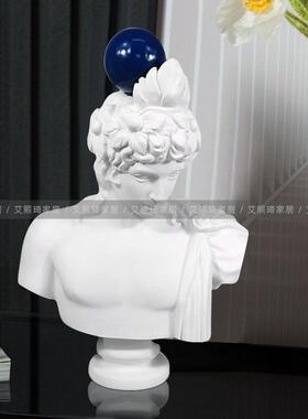 古希腊人像雕塑样板间客厅玄关摆件电视柜软装维纳斯雕塑饰品