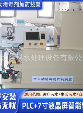 农村生活用水消毒设备循环水加装置全自动消毒粉剂投加系统
