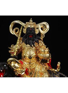 赵公明武财神玄堂赵元帅家用供奉正财神公司开业送礼招财赵公明像