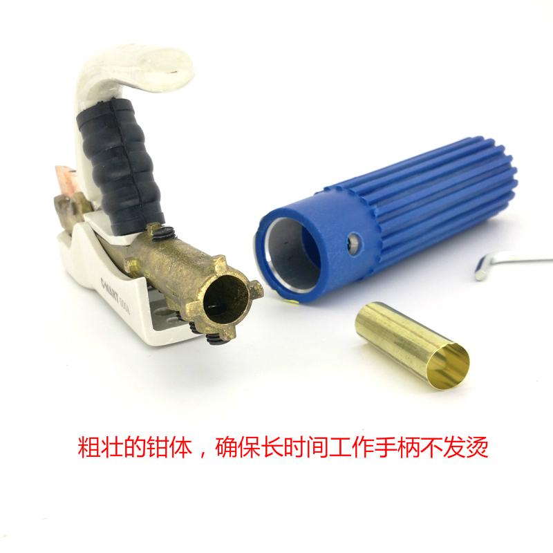 西玛电焊钳 纯铜恒温电焊钳焊把焊夹 不烫手焊接工具B0009 500A30 - 图2
