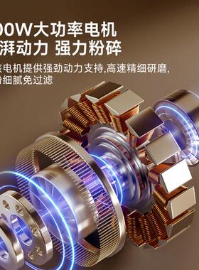 【国补15%】顺然干 干湿两用磨粉机家用超细多功能打粉机粉碎研磨