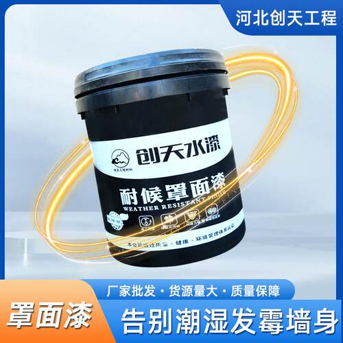 直销新款外墙罩面漆保护水性罩面漆哑光透明可自刷防尘涂料内外墙 - 图1