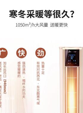 西奥多暖风机立式速暖柜机热浪系列2P/3P/5P电热取暖器厂家直销