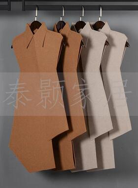 毡衣JJ服现极简样代板房衣帽间毛简软装饰品约衣柜展厅道具托盘组