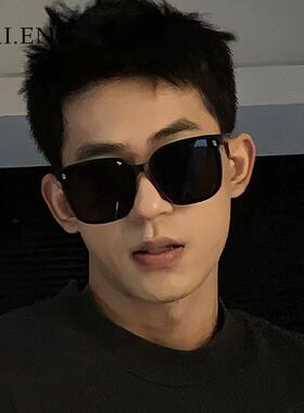 太阳眼镜男款高级感痞帅2025新款大脸开车专用防晒抗UV偏光太阳镜