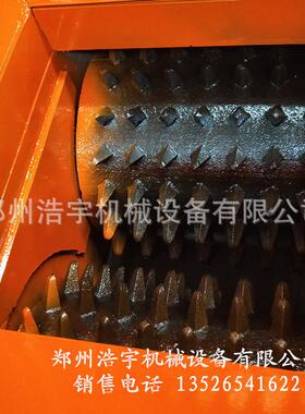 齿辊石油焦破碎机 狼牙辊烧结焦破碎机 碳素块破碎机