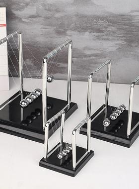 办公桌方形黑底撞球儿童装饰摆件