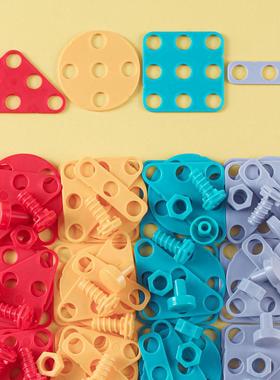 儿童拧螺丝钉组装玩具电钻工具箱4宝宝动手拆卸5拼装6益智男孩3岁