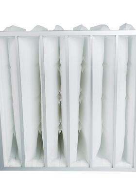 成电子行业废F气吸附式157中效袋式过滤器 漆雾隔离合纤维7袋过滤