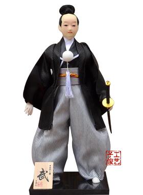 日本忍者武士人偶人形娃娃居酒屋料理店酒店餐厅用品摆件日式礼品