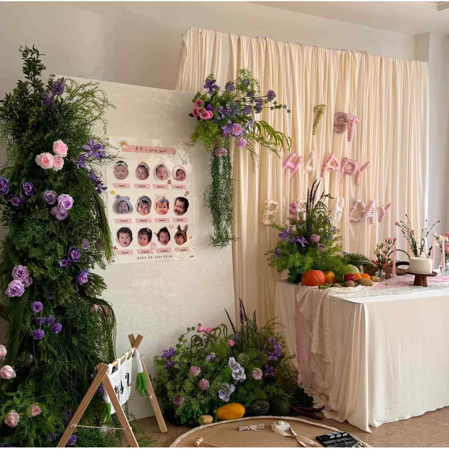 订婚韩式生日背景纱幔奶油风宝宝周岁礼牛奶丝婚庆背景布装饰吊顶,淘宝优惠券,粉丝福利购,淘宝优惠卷