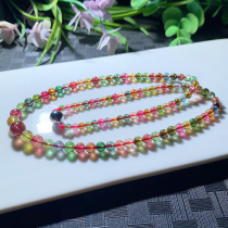 Old stock 4 1 ~ 9 6 mm Natural Bite necklace Candy 27 5 gr Rainbow Bexi Tower Chain 12904