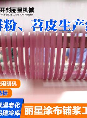 鲜粉加工设备 涂布铺浆工艺苕粉生产线 PLC控温控湿品质稳定