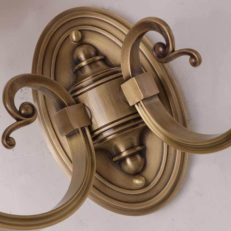 美式卧室古铜床头灯壁灯轻楼梯电视背景复古墙墙壁灯高端奢客厅,淘宝优惠券,粉丝福利购,淘宝优惠卷